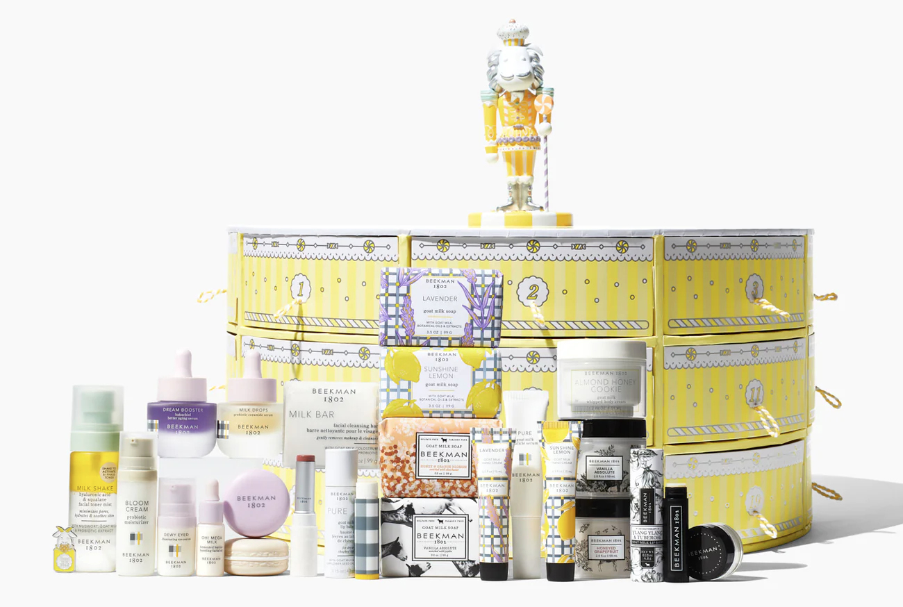 Beekman 1802 Advent Calendar 2023 Contents