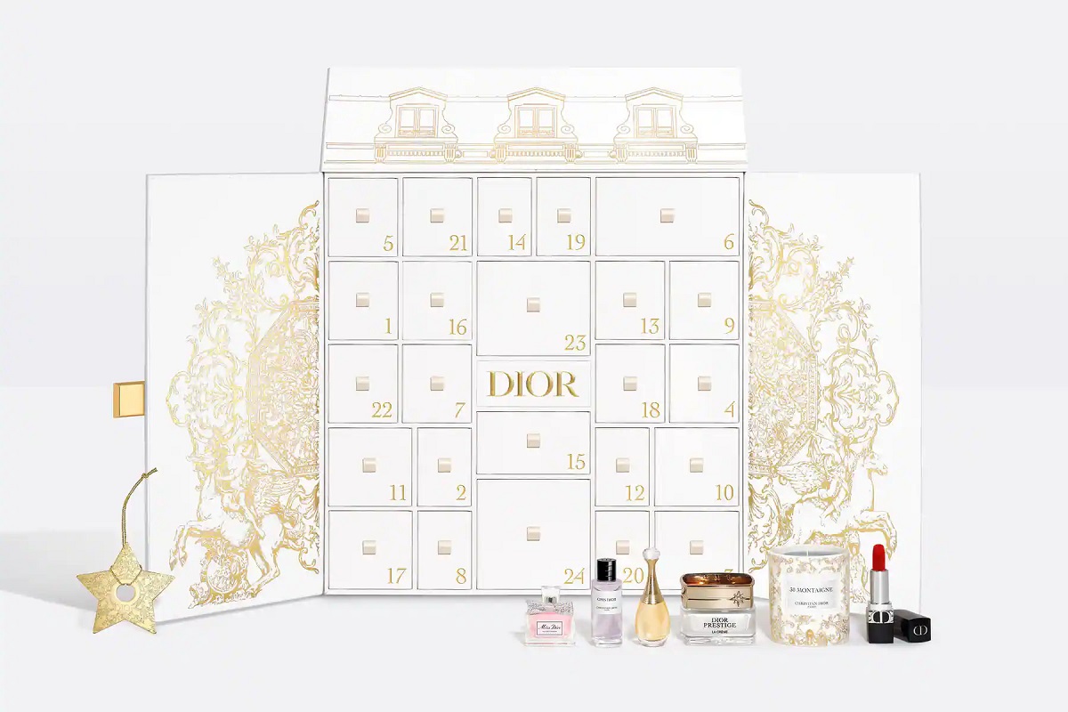 DIOR Advent Calendar 2023 contents