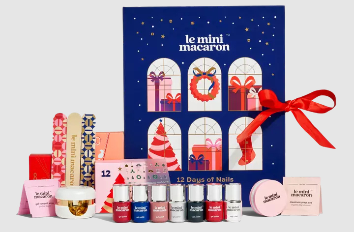 Le Mini Macaron Advent Calendar 2023 Contents
