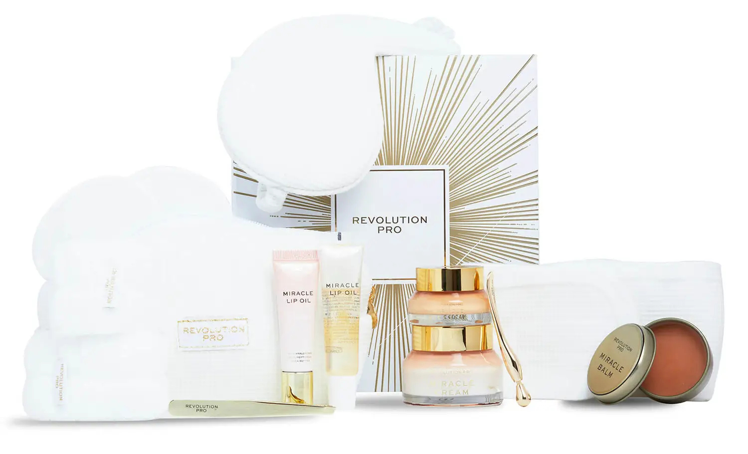 Revolution Pro Miracle 12 Day Advent Calendar 2023 contents