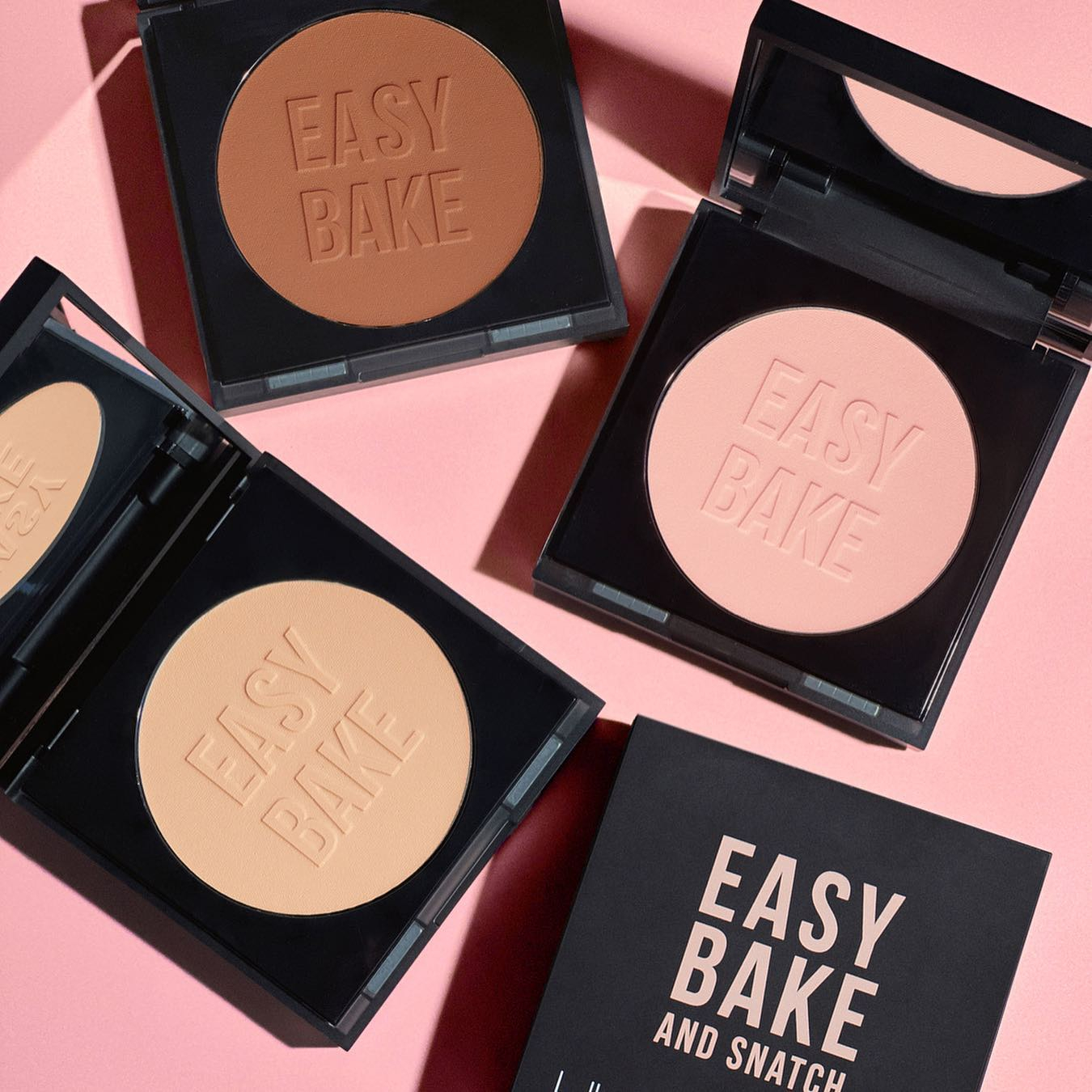 Huda Beauty Easy Bake and Snatch Pressed Brightening and Setting Powder