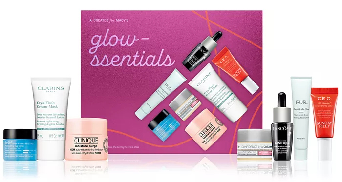 Macy’s GLOWssentials Set