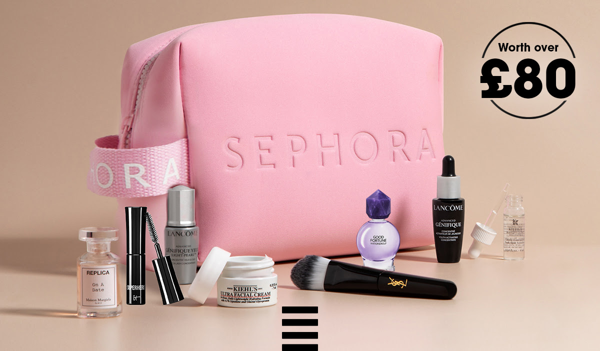 Sephora UK Luxe List Beauty Box 2023 Sephora UK Luxe List Beauty Box 2023
