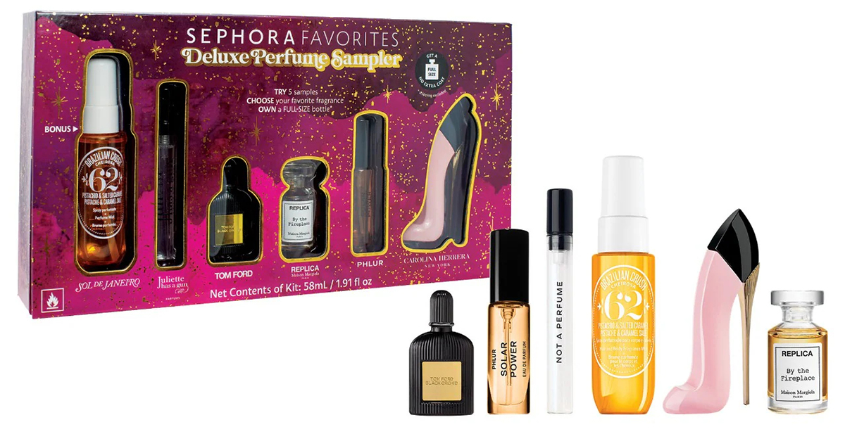 Sephora Favorites Mini Deluxe Perfume Sampler Set