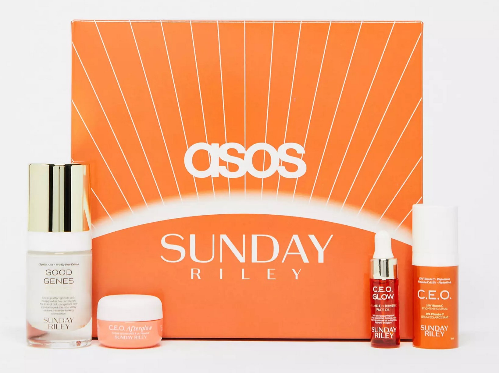 ASOS X Sunday Riley Takeover Box 2023