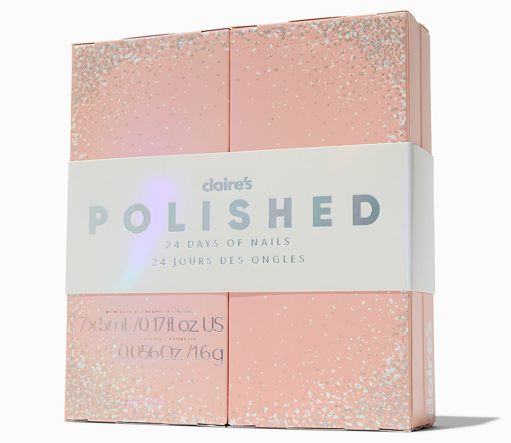 Claire's Polished 24 Days of Fun Nail Advent Calendar 2023 Claire's Polished 24 Days of Fun Nail Advent Calendar 2023