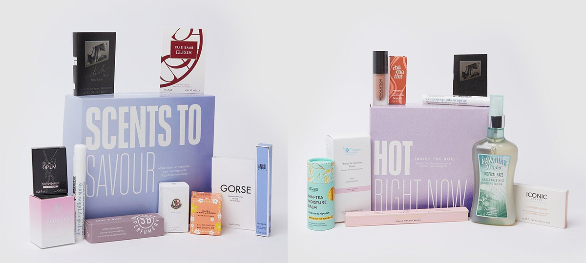 Debenhams Scents To Savour Box & Hot Right Now Box