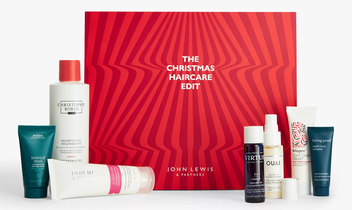 John Lewis The Christmas Haircare Edit