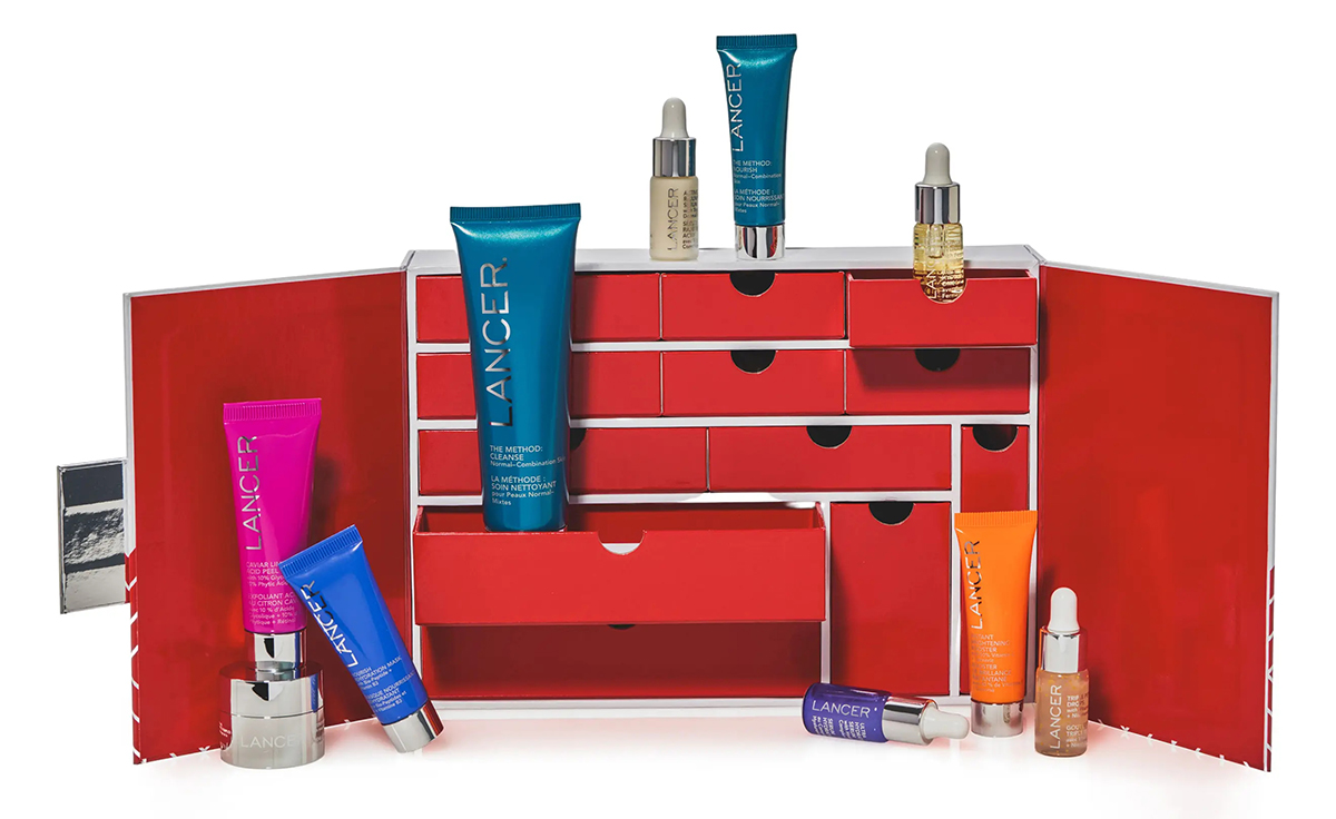 Lancer Skincare Advent Calendar 2023 Contents