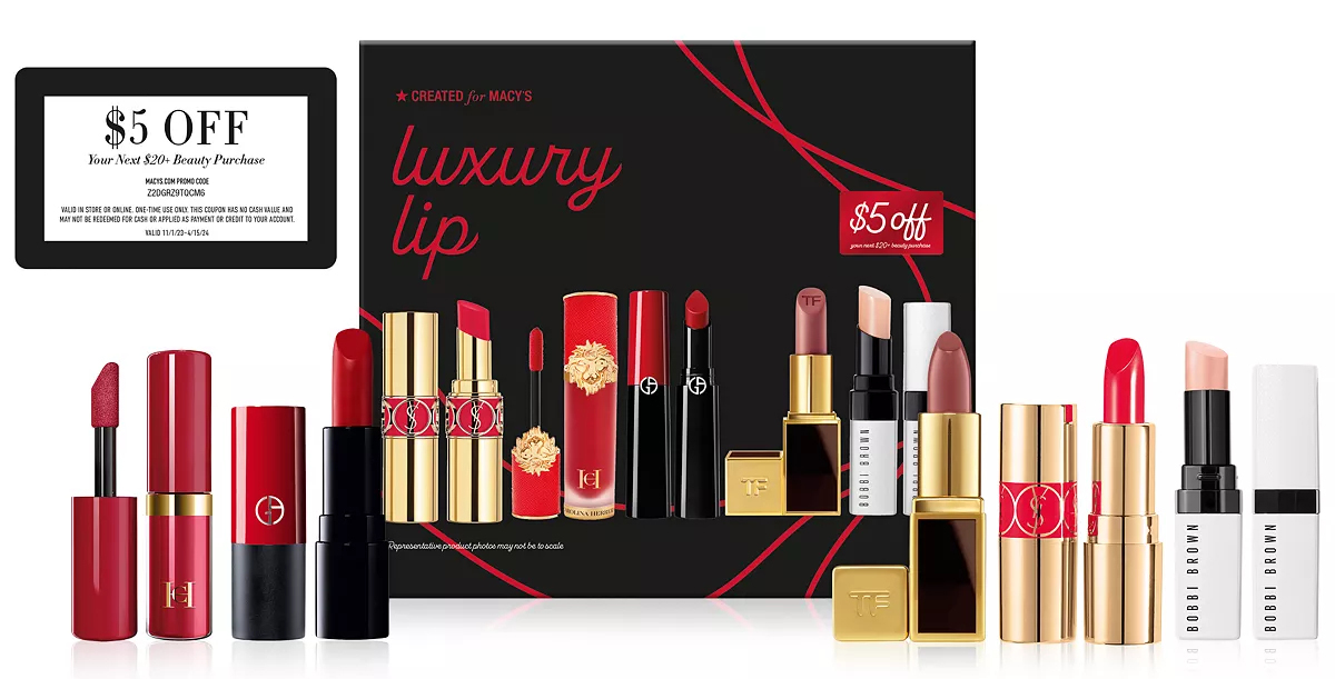 Macy’s Luxury Lip Set 2023