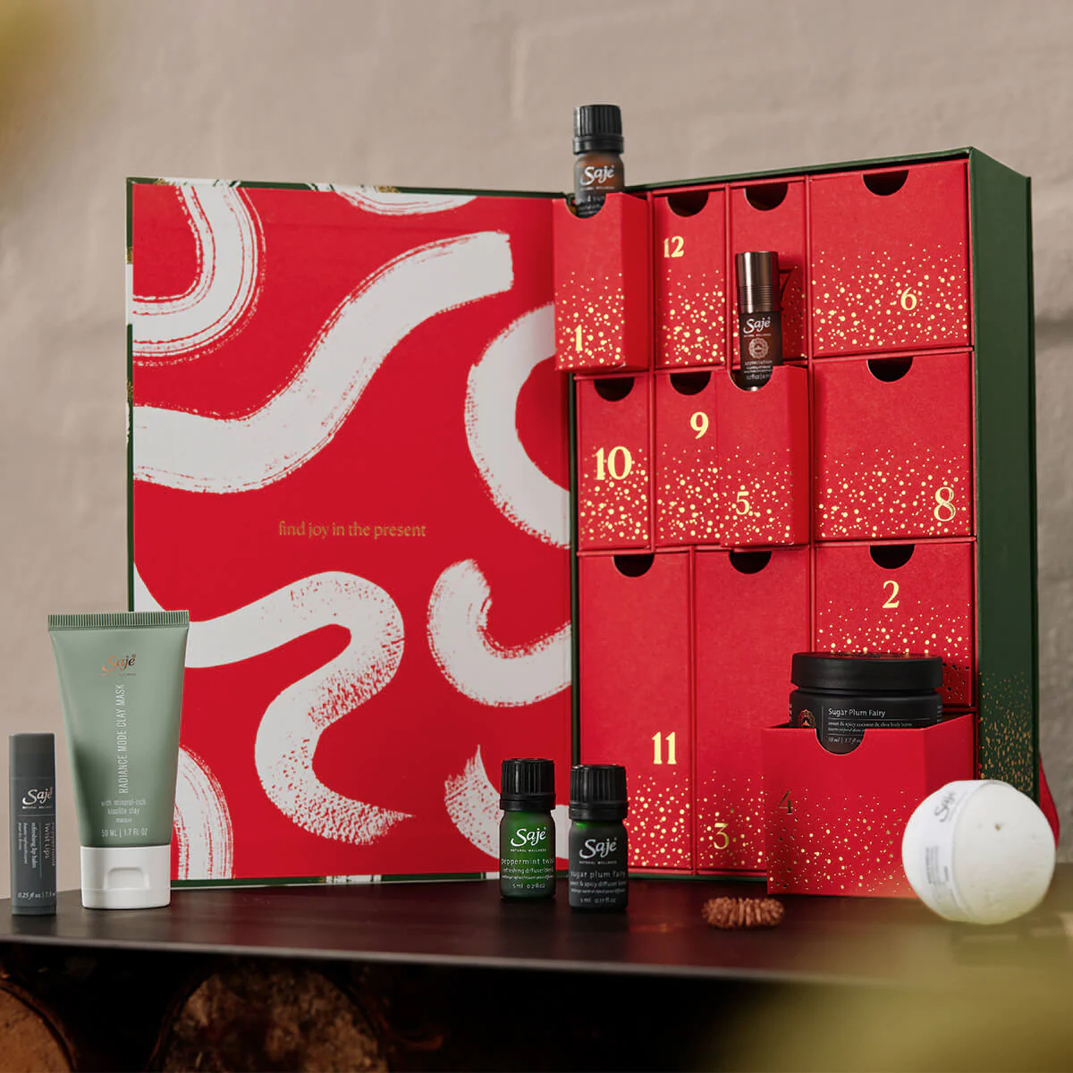 Saje Advent Calendar 2023 Contents Saje Advent Calendar 2023 Contents