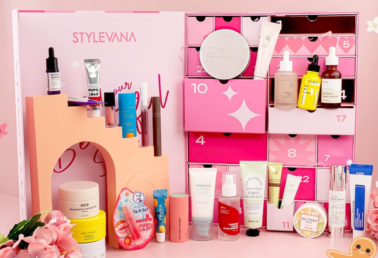 Stylevana Advent Calendar 2023 Contents Stylevana Advent Calendar 2023 Contents