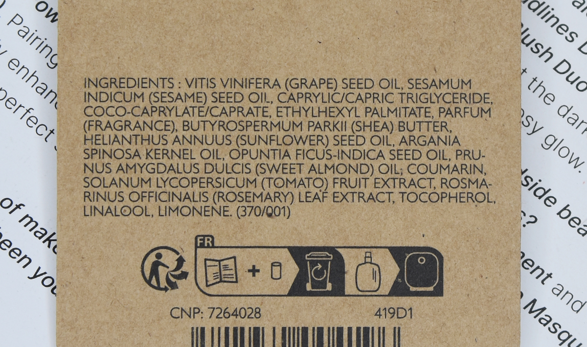 Caudalie Body and Hair Oil Elixir Fig Oil 