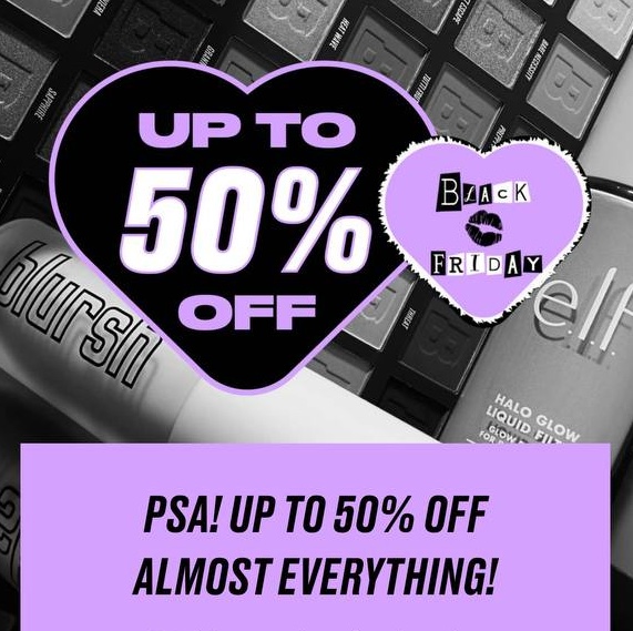 Black Friday at BEAUTY BAY: Up to 50% off Sale Black Friday at BEAUTY BAY: Up to 50% off Sale