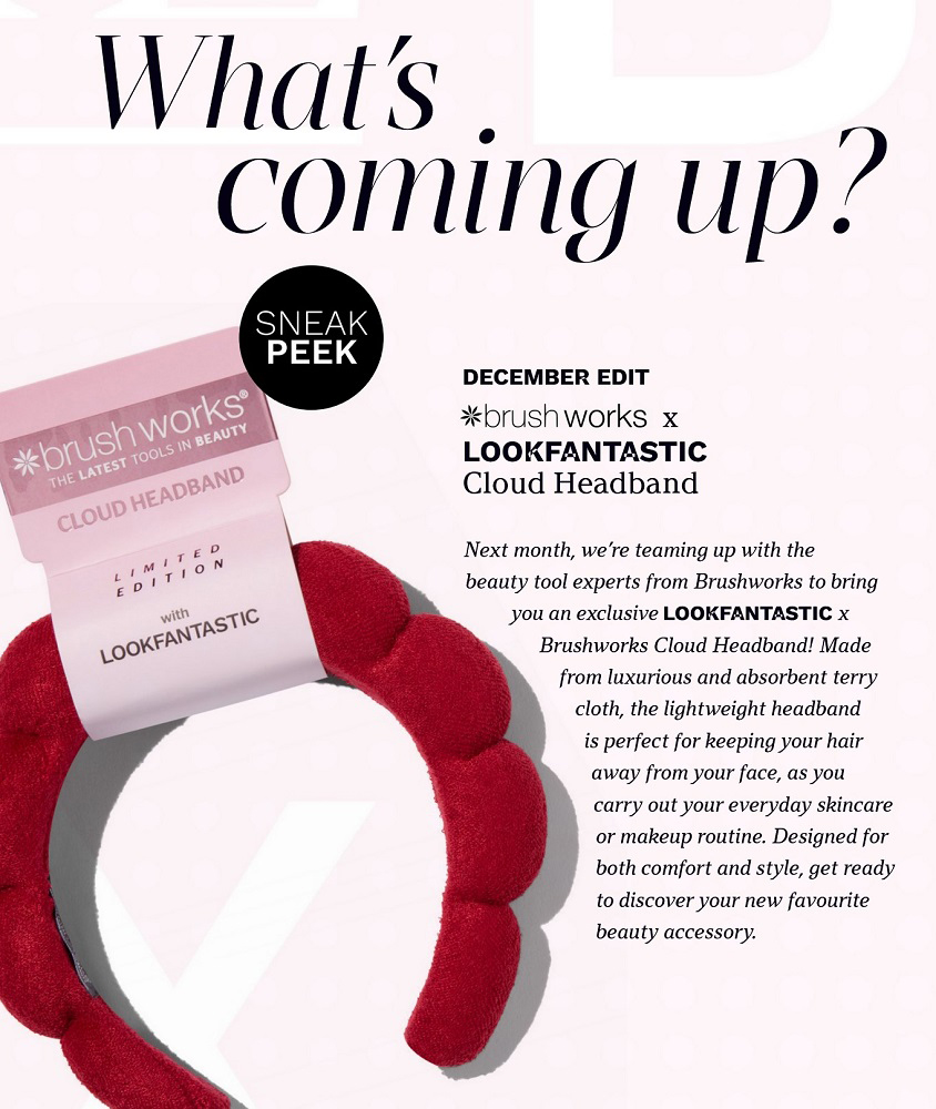 Brushworks Red Cloud Headband