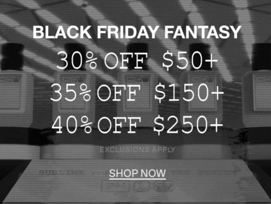 Black Friday Sale at Pat McGRATH Black Friday Sale at Pat McGRATH