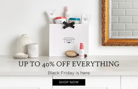 Up to 40% off everything at Christophe Robin Up to 40% off everything at Christophe Robin