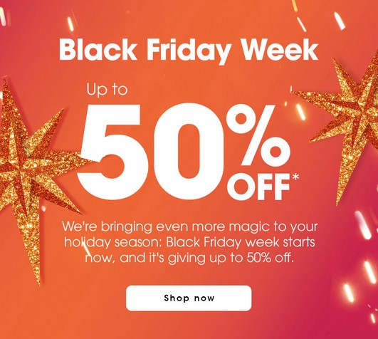 Black Friday at Sephora UK: Up to 50% off Sale Black Friday at Sephora UK: Up to 50% off Sale