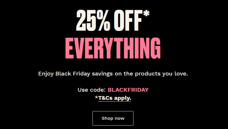25% off Everything at The Body Shop 25% off Everything at The Body Shop