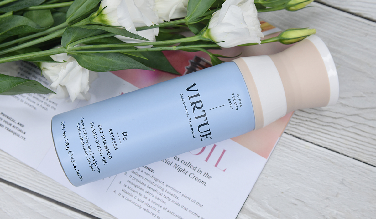 Virtue Healthy Hair Refresh Dry Shampoo review