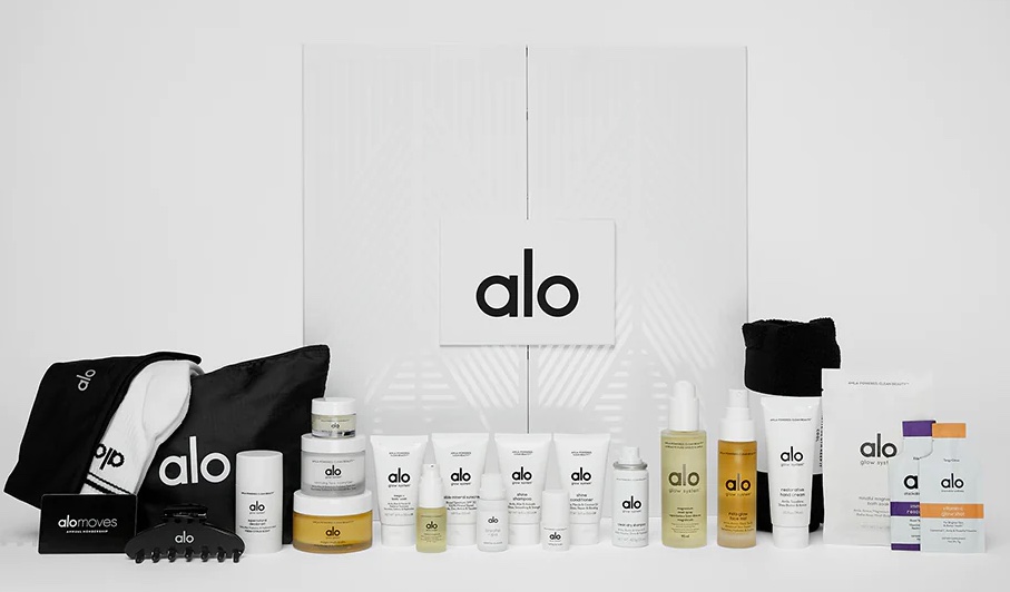 Alo Yoga Advent Calendar 2023 Contents