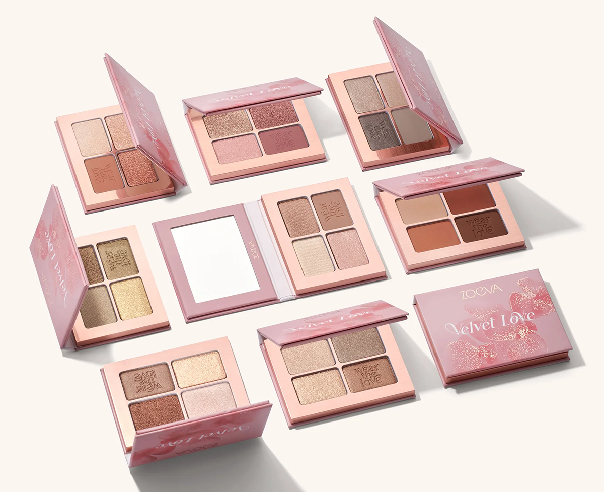 ZOEVA Velvet Love Eyeshadow Quad Palette