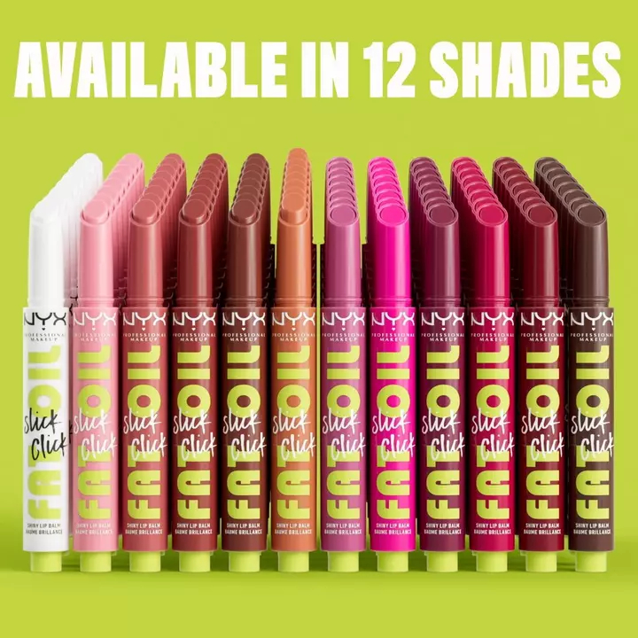 NYX Professional Makeup Fat Oil Slick Click Vegan Lip Balm