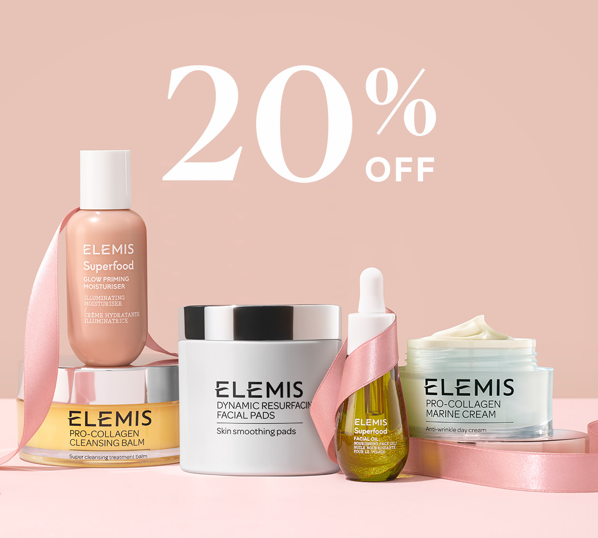 20% off sitewide at Elemis