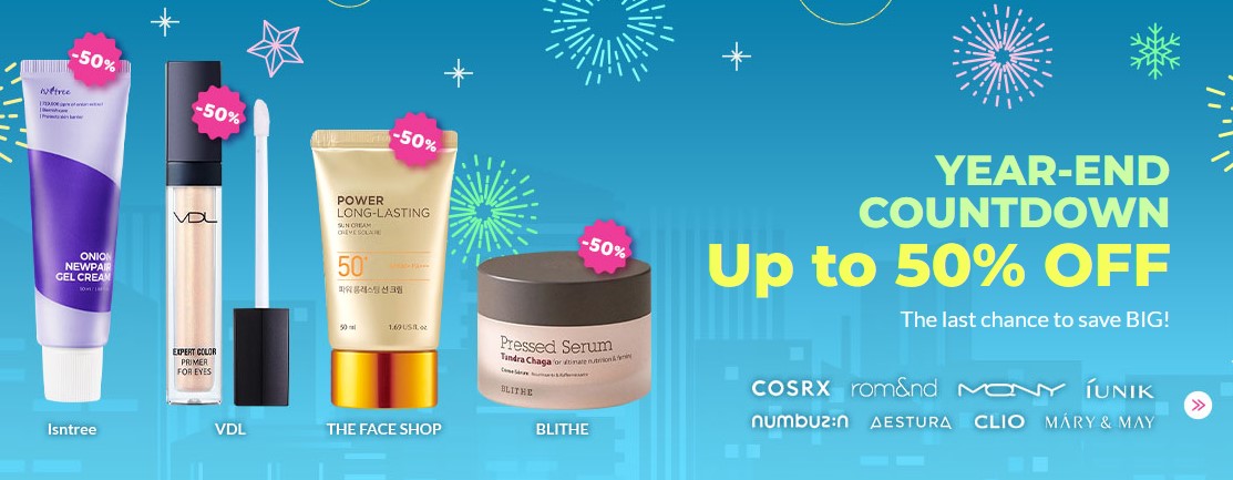 Up to 50% off sale at Yesstyle