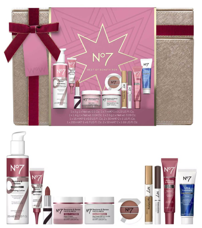 Boots x No7 Best of No7 Beauty Box 2023