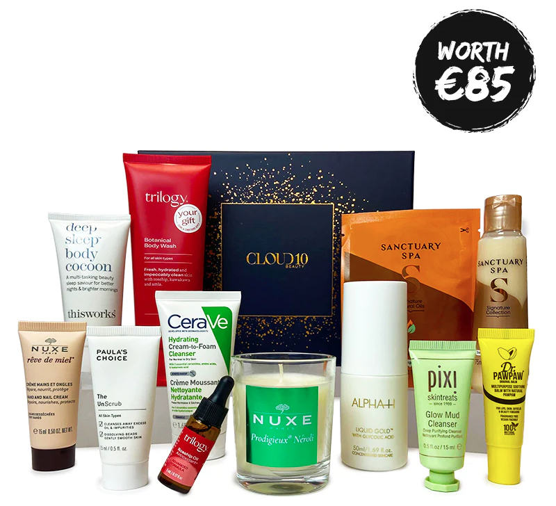 Cloud 10 Beauty #FestiveTreats Gift Box 2023