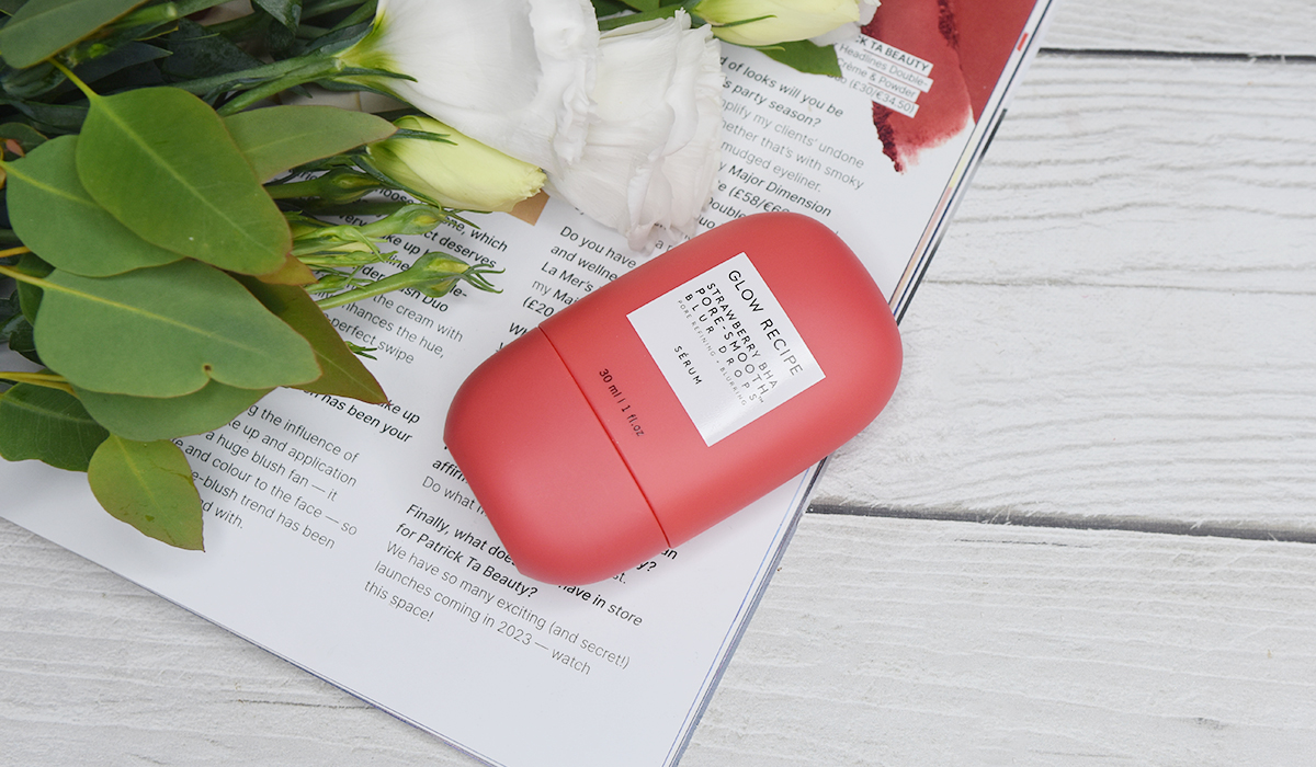 Glow Recipe Strawberry BHA Pore-Smooth Blur Drops Review