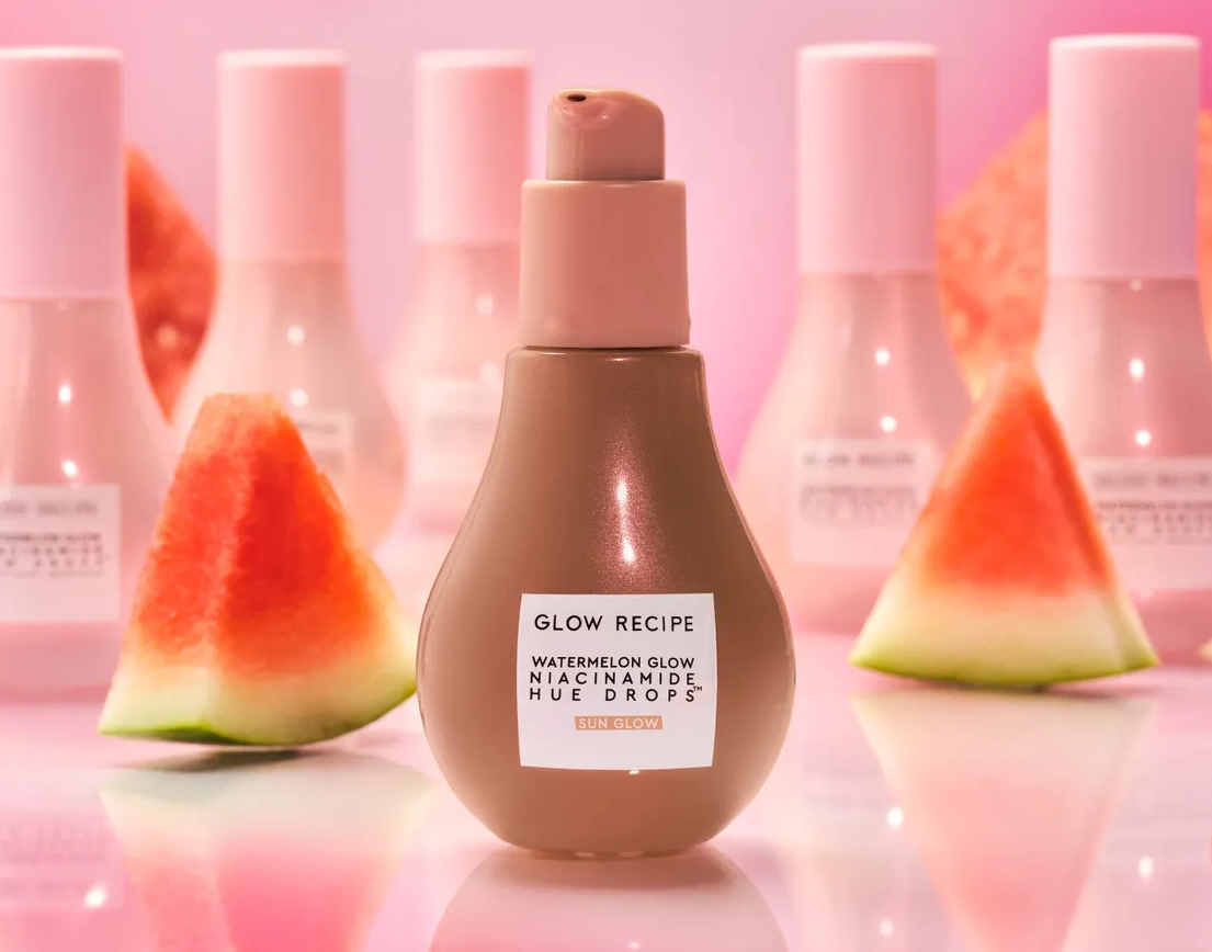 Glow Recipe Watermelon Glow Niacinamide Hue Drops Sun Glow Serum