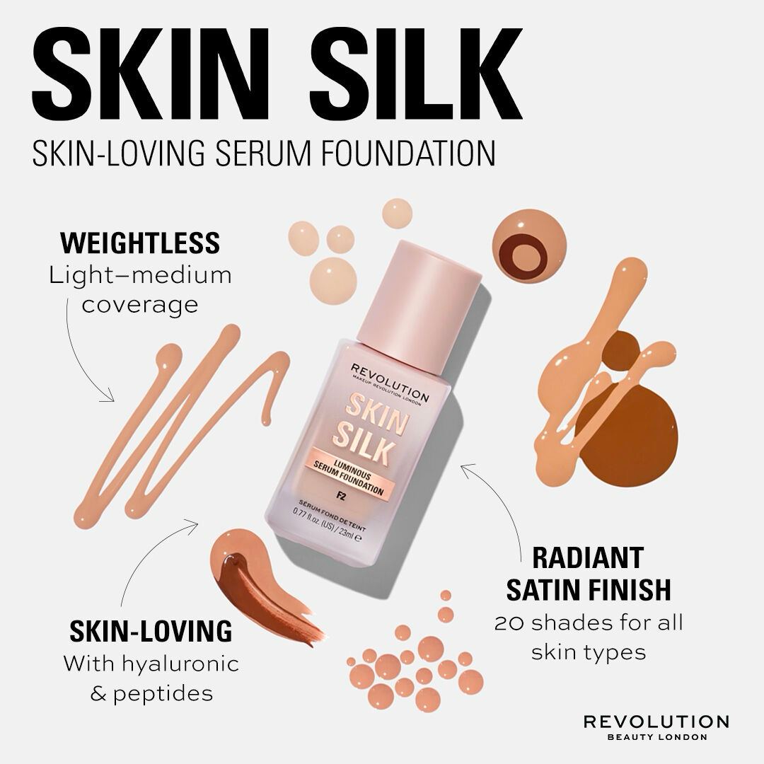 Makeup Revolution Skin Silk Serum Foundation