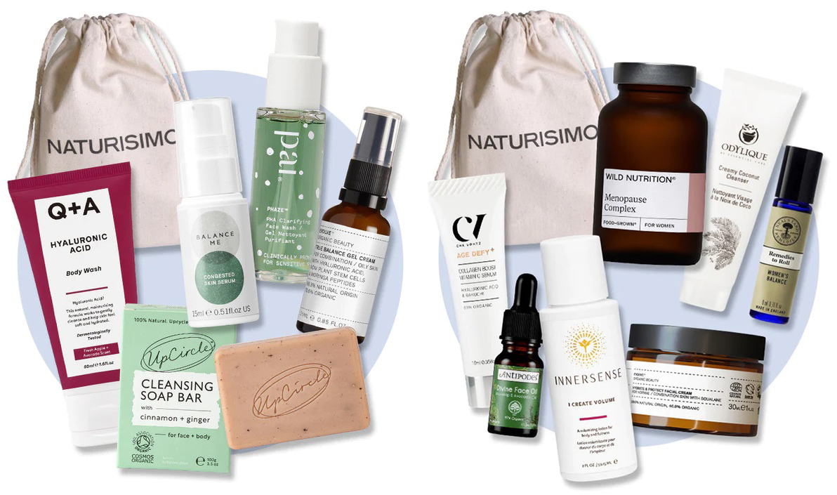 Naturisimo The Clean Teen Starter Kit and The Menopause Survival Kit