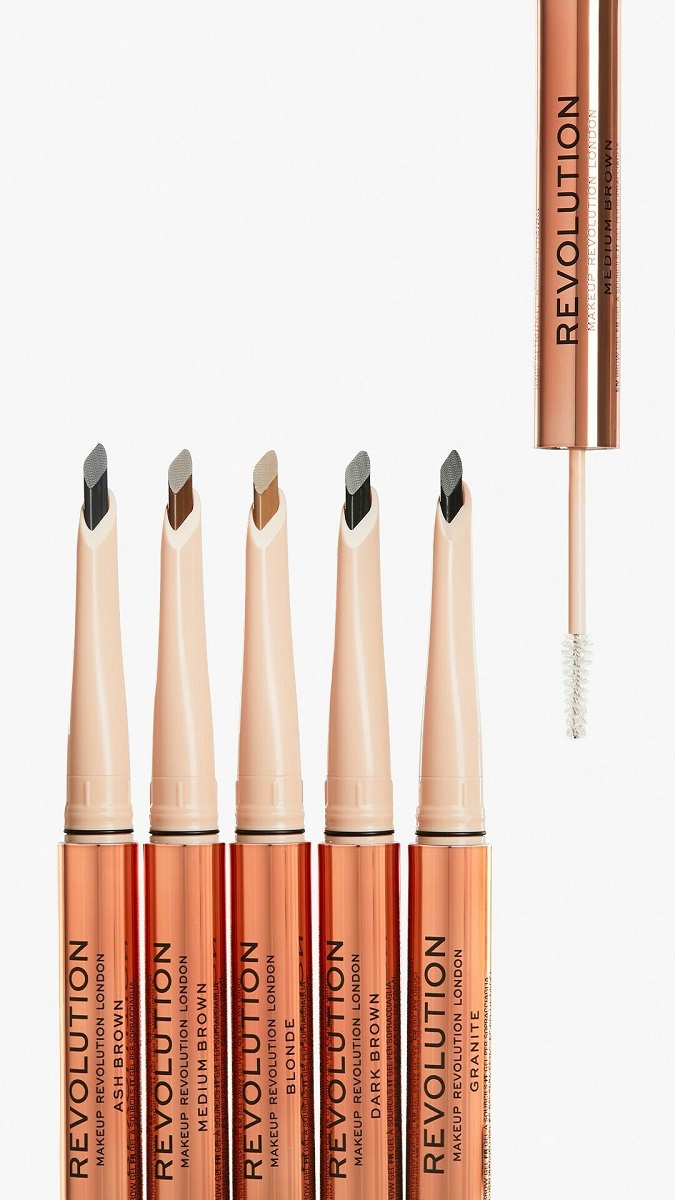 Revolution Fluffy Brow Duo