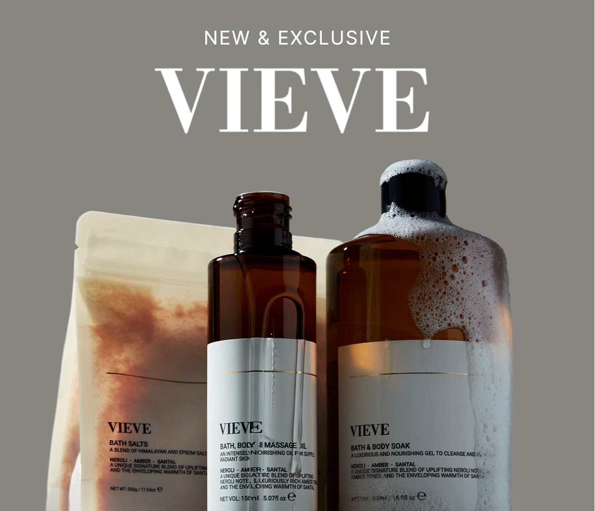 VIEVE Bathleisure Collection
