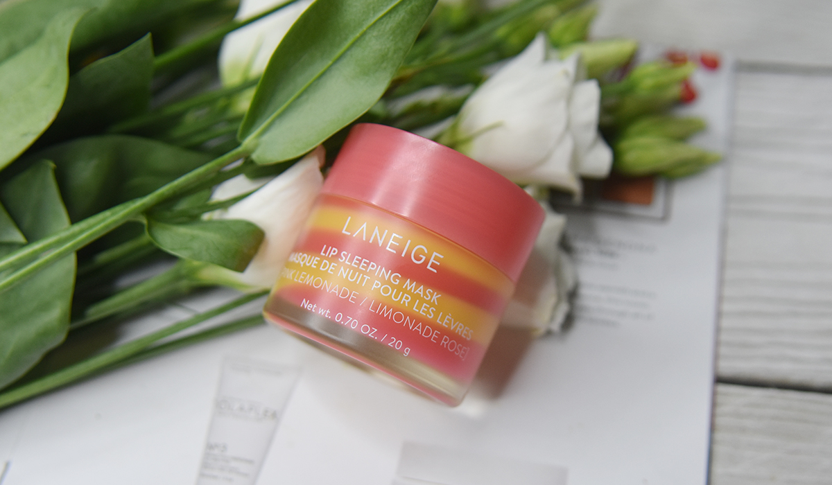 LANEIGE Pink Lemonade Swirl Lip Sleeping Mask