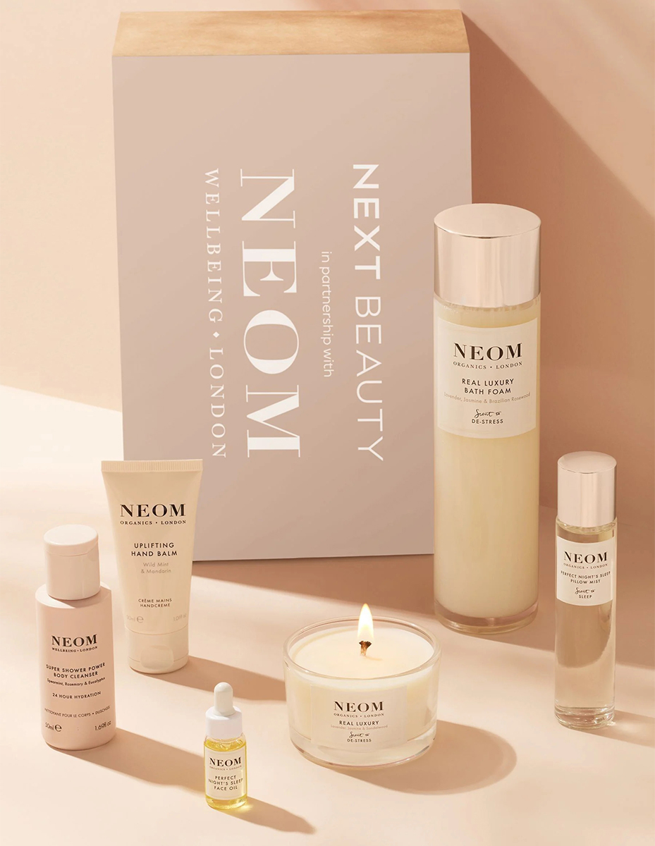 Next x NEOM Wellbeing Boost Box 2024