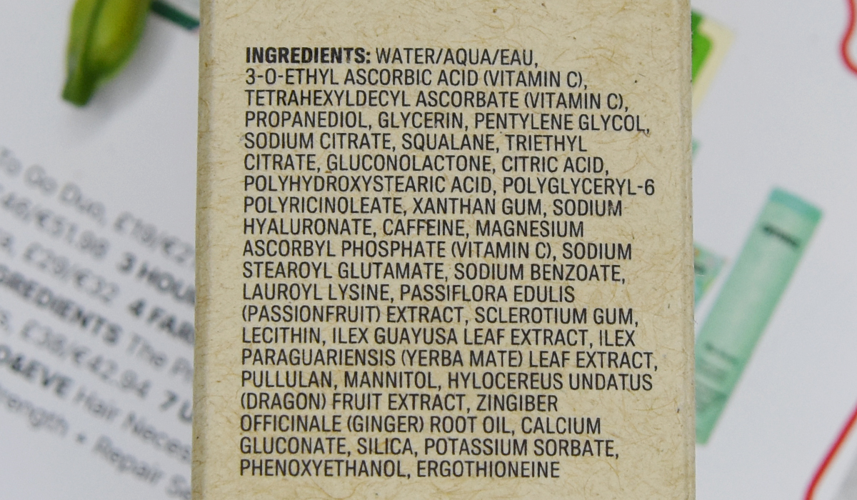 Youth To The People 15% Vitamin C Clean Caffeine Energy Serum