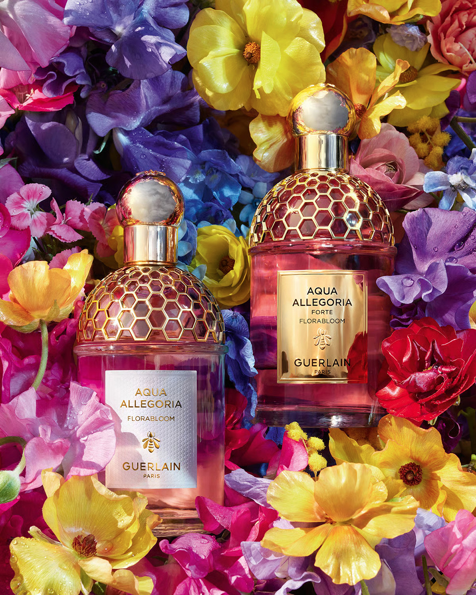 Guerlain Aqua Allegoria Flora Bloom and Guerlain Aqua Allegoria Forte Flora Bloom