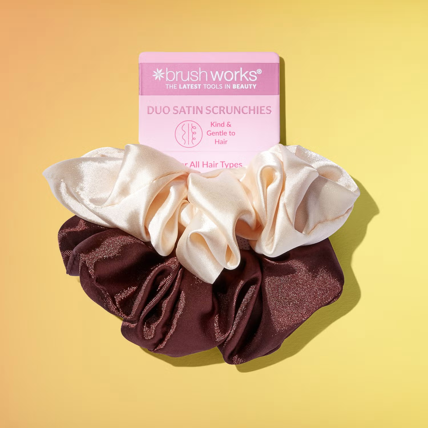 Brushworks Satin Scrunchie