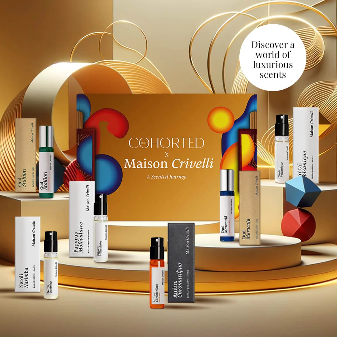 Cohorted x Maison Crivelli Fragrance Limited Edition Box 2024 Cohorted x Maison Crivelli Fragrance Limited Edition Box 2024