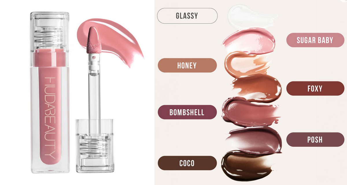 Huda Beauty FAUX FILLER Extra Shine Lip Gloss