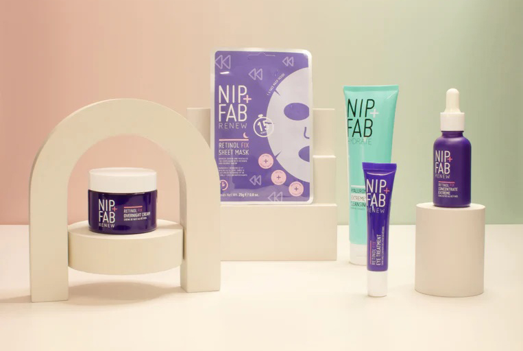 Nip + Fab Retinol Fix Fine Lines & Wrinkle Routine Kit for Skin With Signs of Ageing