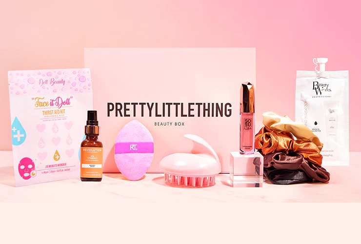 PrettyLittleThing Home and Beauty Inspirational Women Box 2024