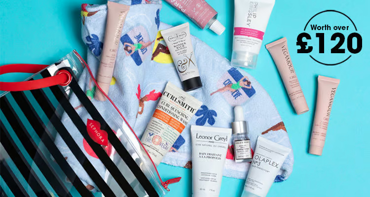 Sephora UK The Mane Ingredients Beauty Bag 2024 Sephora UK The Mane Ingredients Beauty Bag 2024