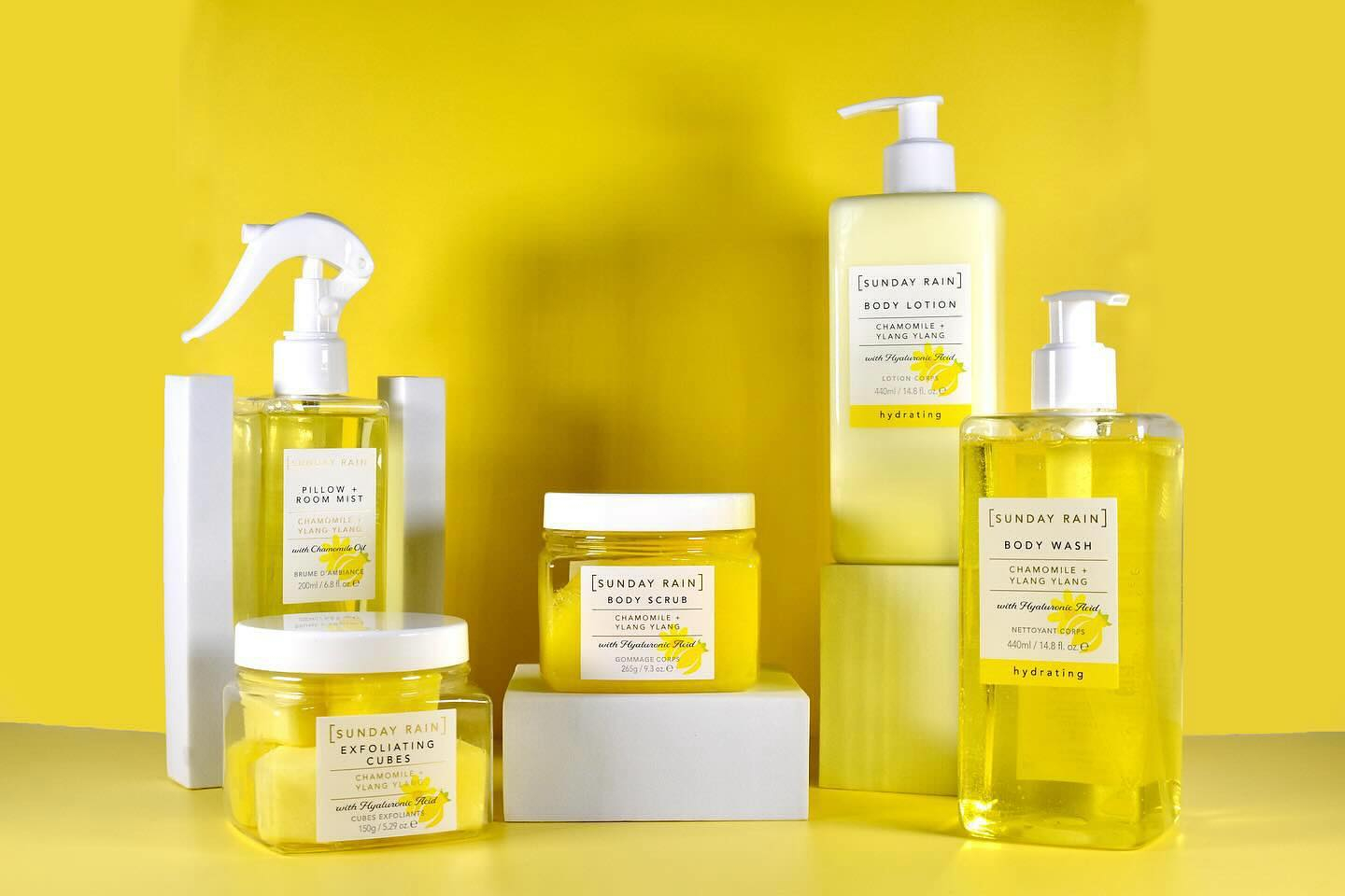 Sunday Rain Chamomile & Ylang Ylang Collection