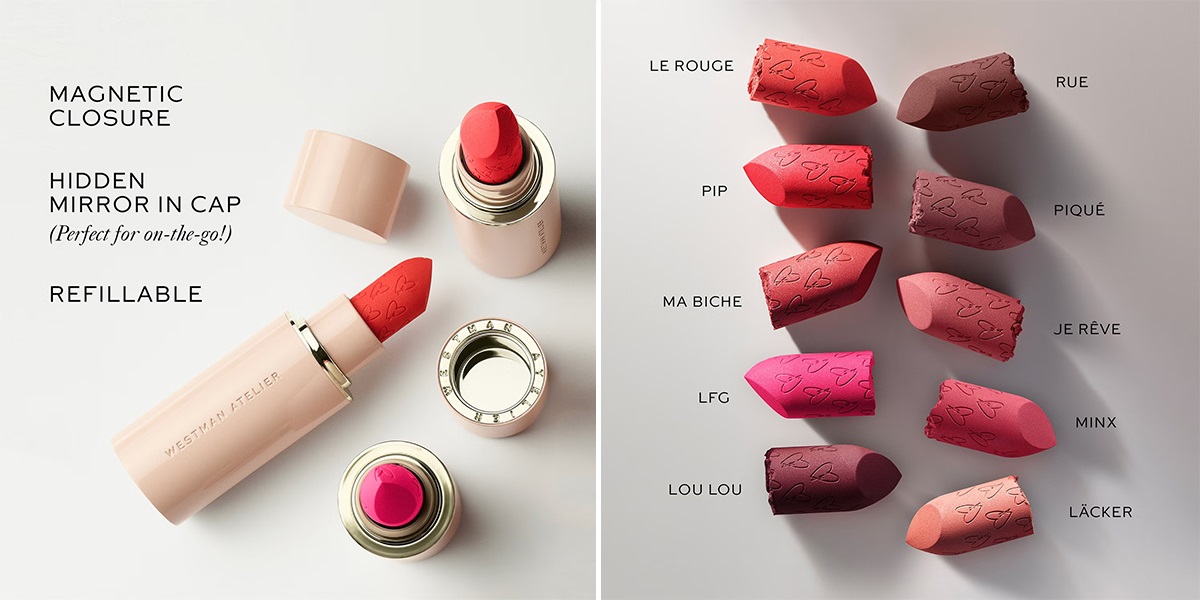 Westman Atelier Lip Suede Matte Lipstick