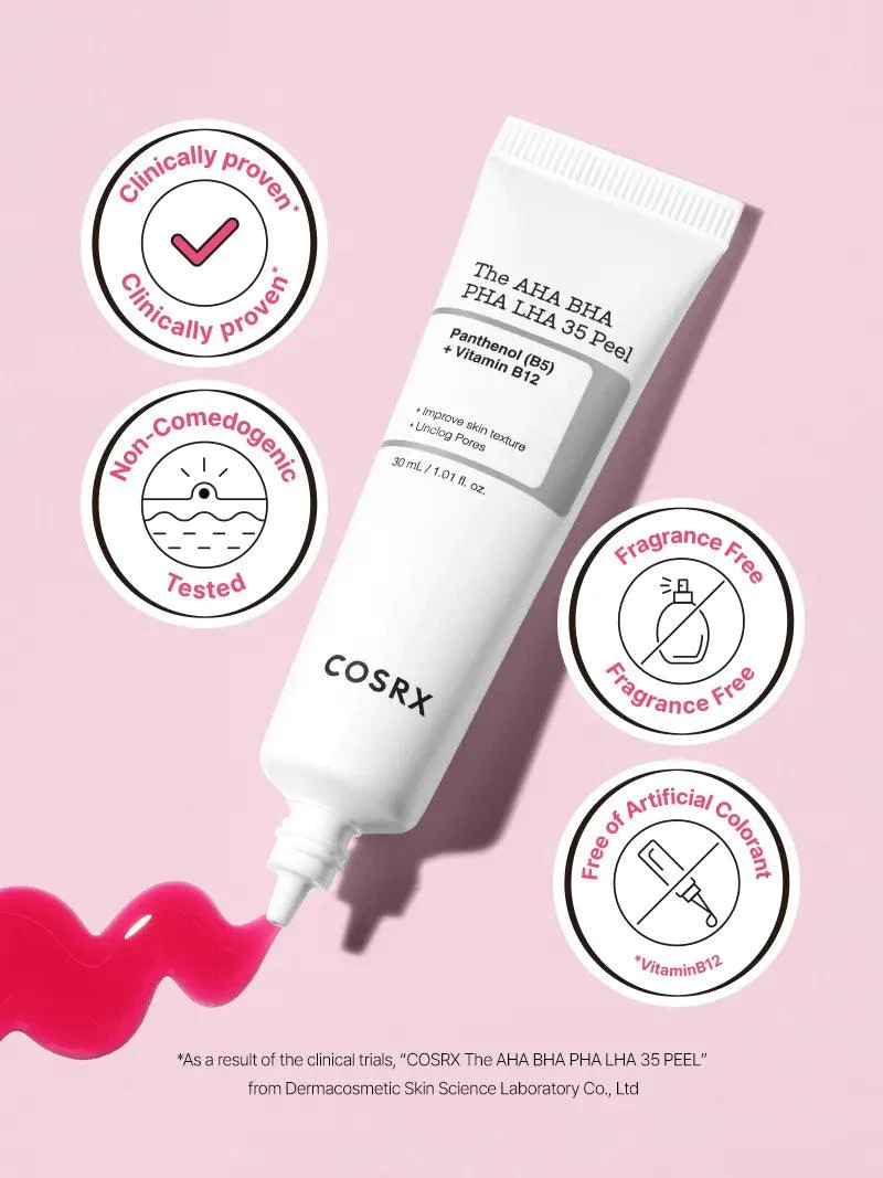 COSRX The AHA, BHA, PHA and LHA 35